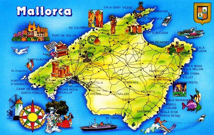 mapa de mallorca