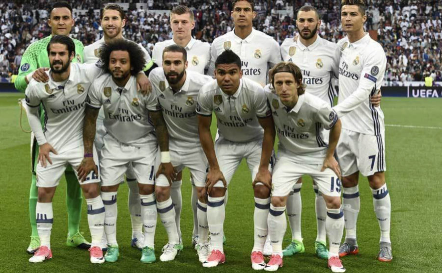 Real Madrid con Cristiano Ronaldo