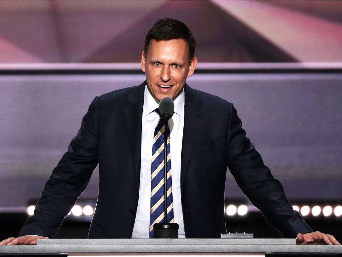 Frases de Peter Thiel