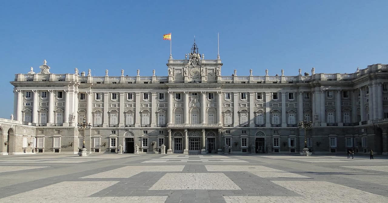 El palacio Real de Madrid