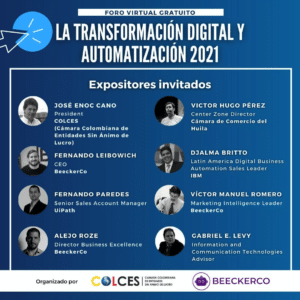 Foro virtual sobre Transformación Digital