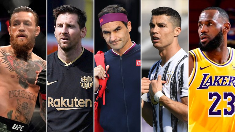 Los 10 deportistas que más ganan según Forbes